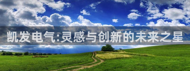 乐天堂fun官网注册：凯发电气:灵感与创新的未来之星