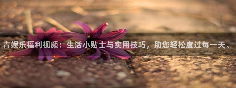 乐天堂fun体育官网入口登录：青娱乐福利视频：生活小贴士与实用技巧，助您轻松度过
